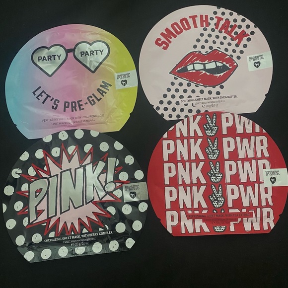 PINK FACE MASKS - Picture 1 of 2